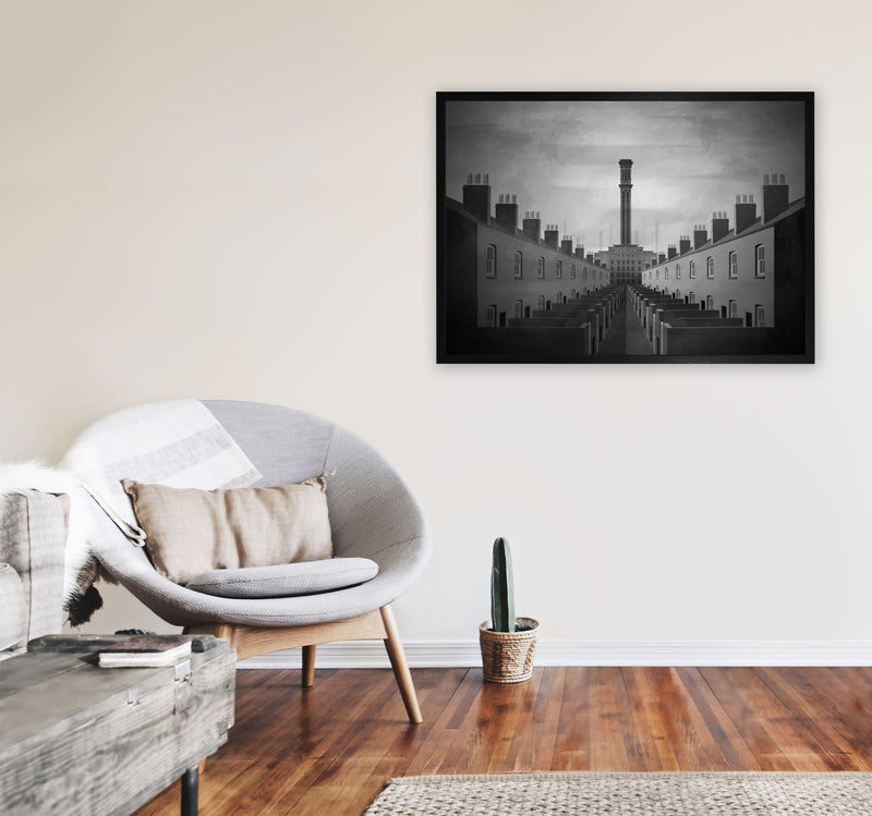 Northen Mills by Richard O'Neill A1 White Frame