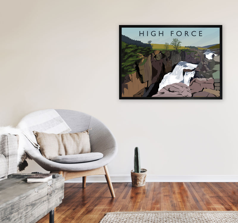 High Force 2 by Richard O'Neill A1 White Frame