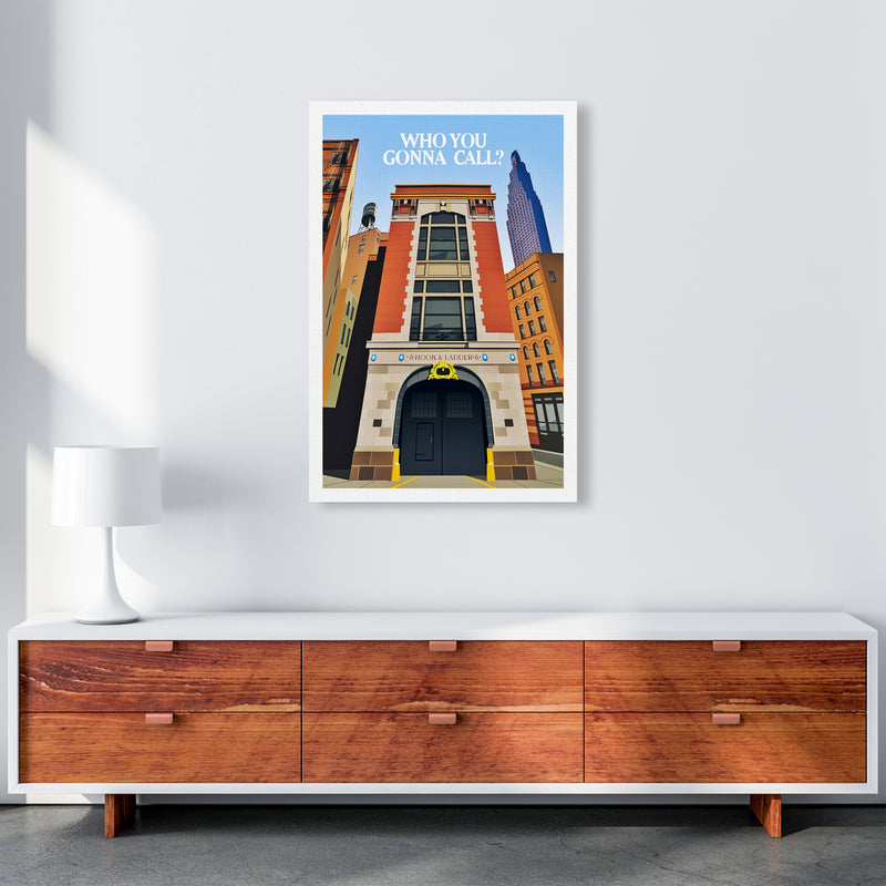 Ghostbusters Day Art Print by Richard O'Neill A1 Canvas