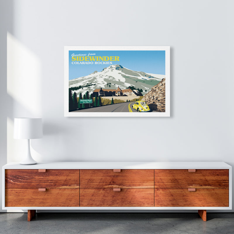 Overlook Hotel Art Print by Richard O'Neill A1 Canvas