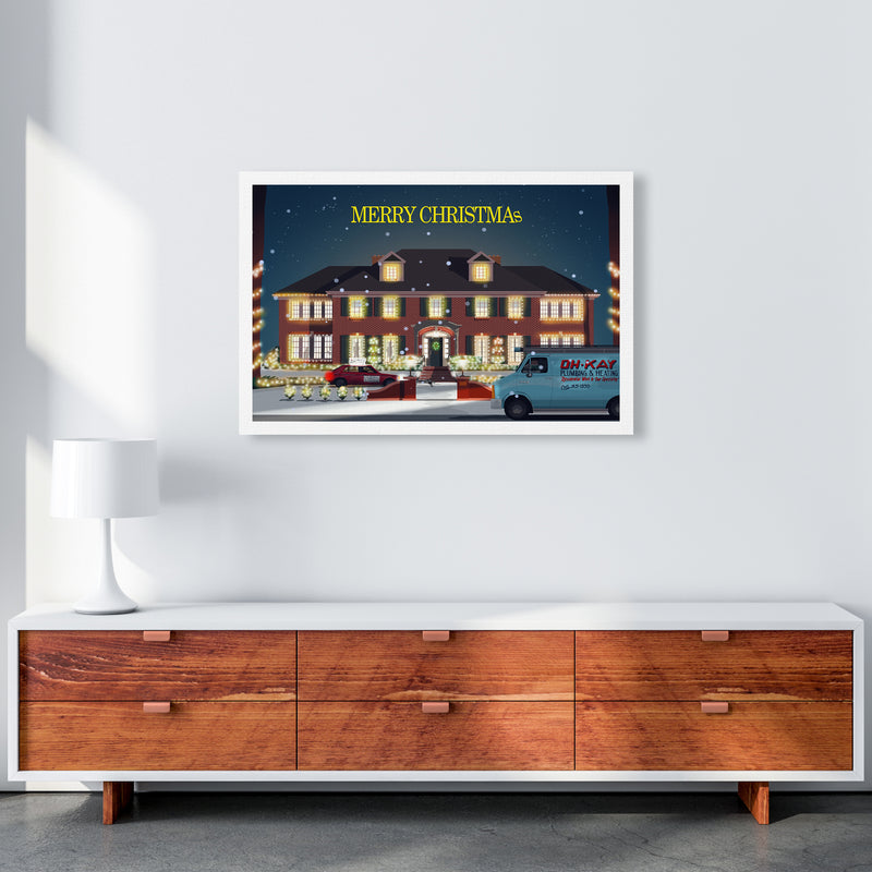 Home Alone Art Print by Richard O'Neill A1 Canvas