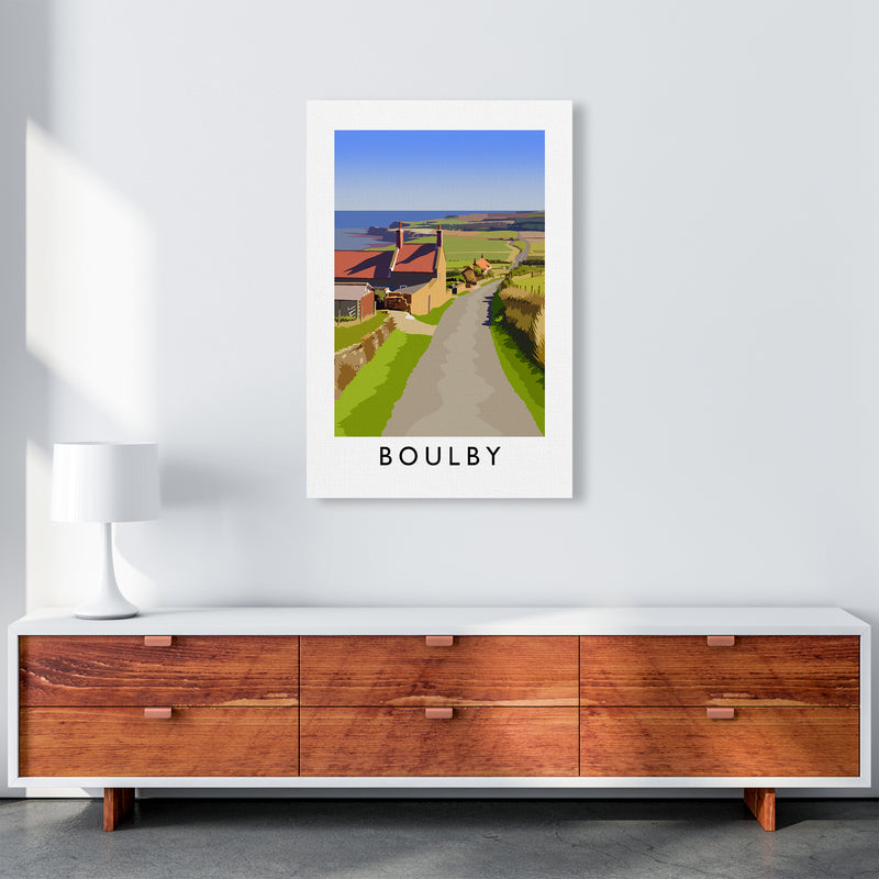 Boulby 2 Portrait Art Print by Richard O'Neill A1 Canvas