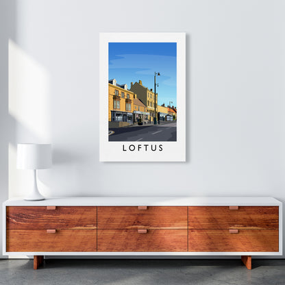 Loftus 3 Portrait Art Print by Richard O'Neill A1 Canvas
