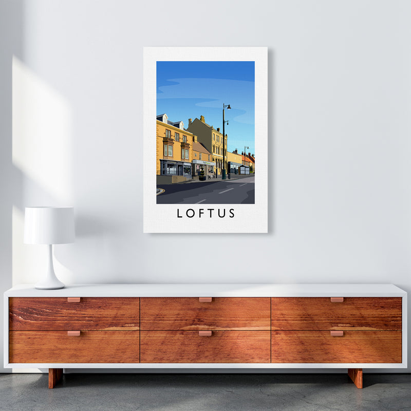 Loftus 3 Portrait Art Print by Richard O'Neill A1 Canvas