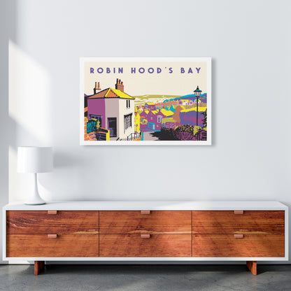 Robin Hood's Bay 2 Art Print by Richard O'Neill A1 Canvas