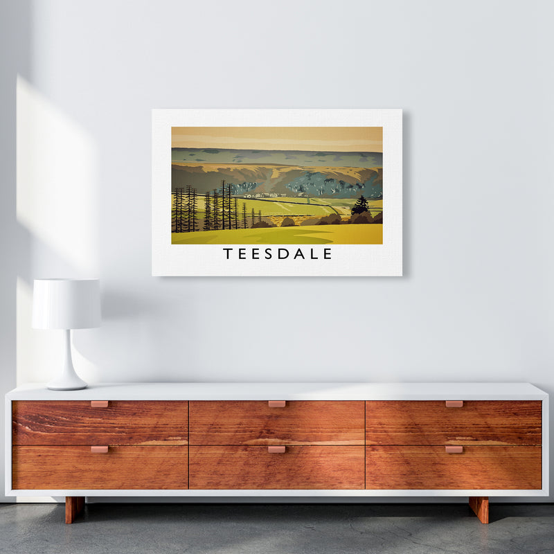 Teesdale Art Print by Richard O'Neill A1 Canvas