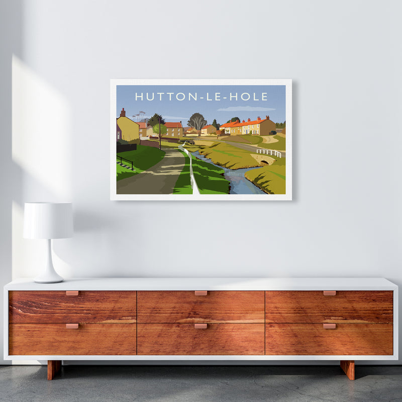 Hutton-Le-Hole Art Print by Richard O'Neill A1 Canvas