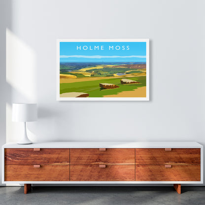 Holme Moss Travel Art Print by Richard O'Neill A1 Canvas