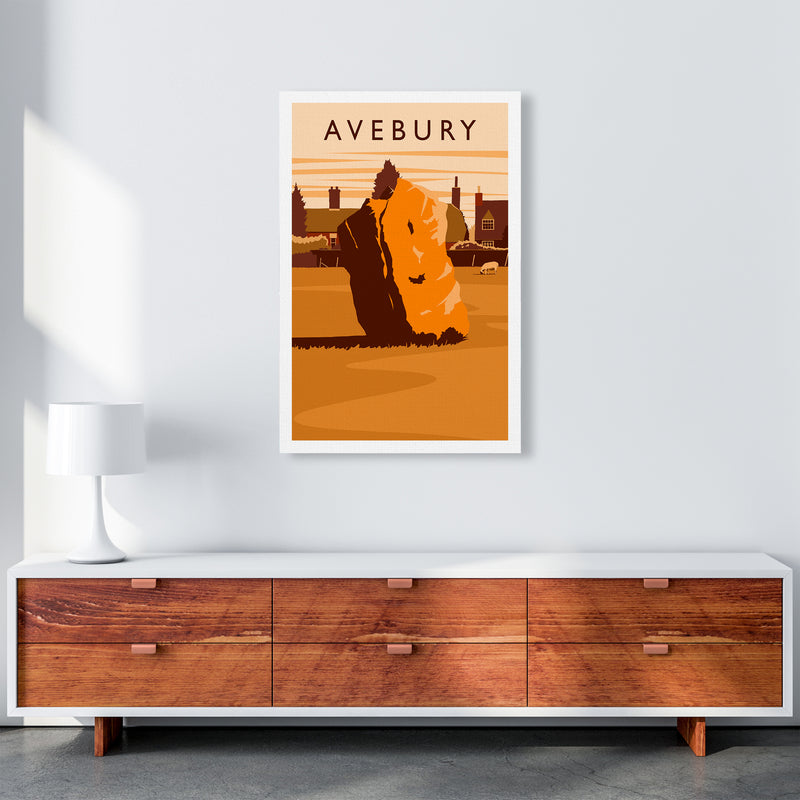 Avebury portrait Travel Art Print by Richard O'Neill A1 Canvas