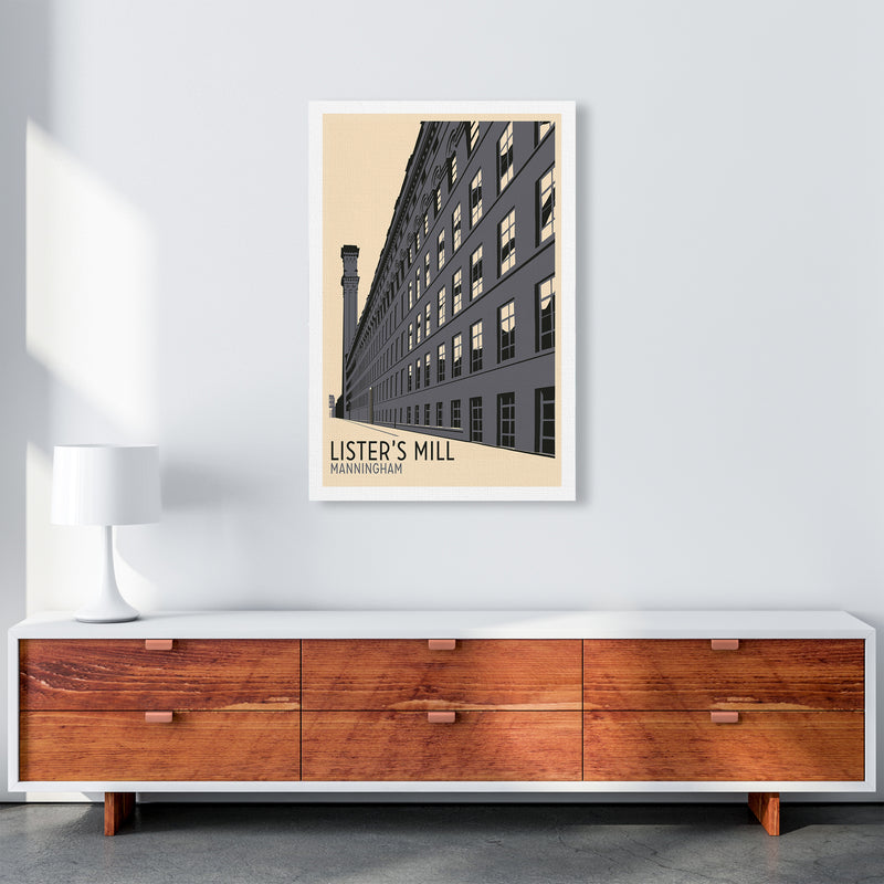 Lister's Mill, Manningham Travel Art Print by Richard O'Neill A1 Canvas
