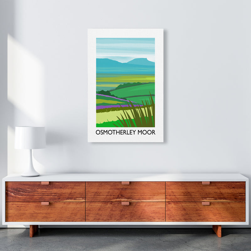 Osmotherley Moor portrait Travel Art Print by Richard O'Neill A1 Canvas