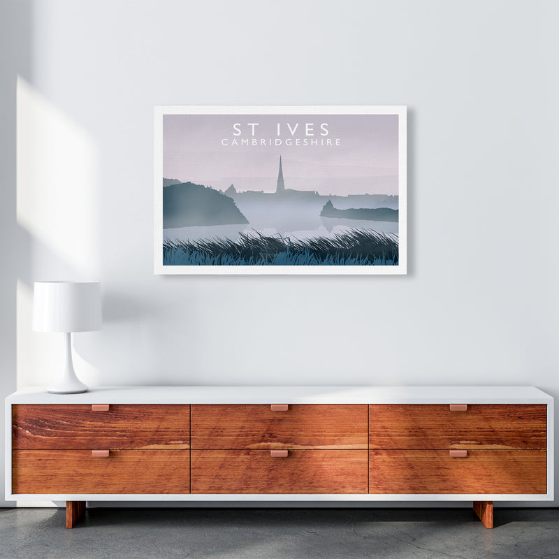 St Ives Travel Art Print by Richard O'Neill A1 Canvas