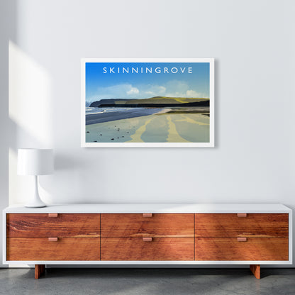 Skinningrove 2 Travel Art Print by Richard O'Neill A1 Canvas
