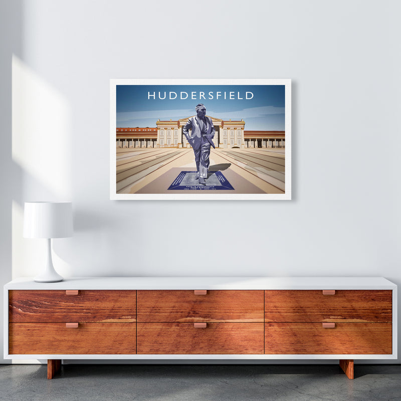 Huddersfield Travel Art Print by Richard O'Neill A1 Canvas