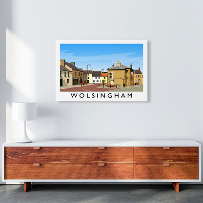 Wolsingham 2 Travel Art Print by Richard O'Neill A1 Canvas