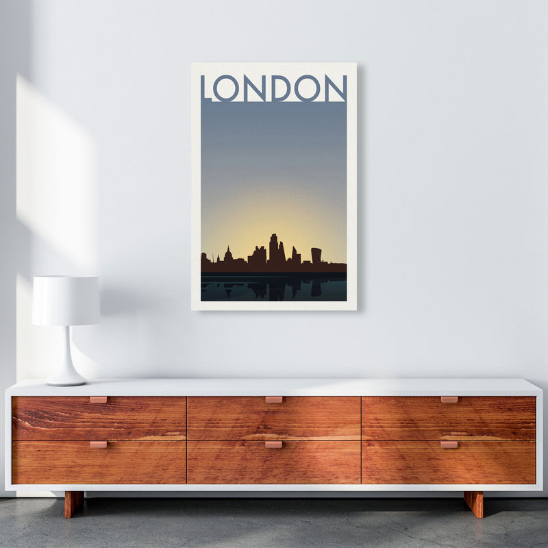 London 4 (Day) Travel Art Print by Richard O'Neill A1 Canvas