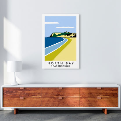 North Bay Scarborough Art Print by Richard O'Neill A1 Canvas