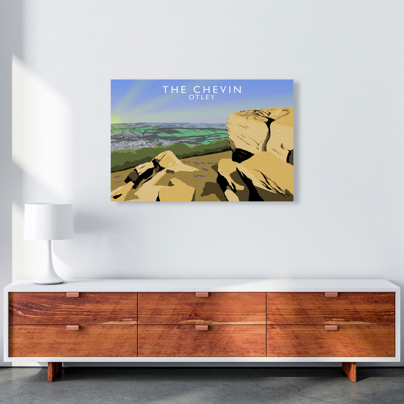 The Chevin Otley Art Print by Richard O'Neill A1 Canvas