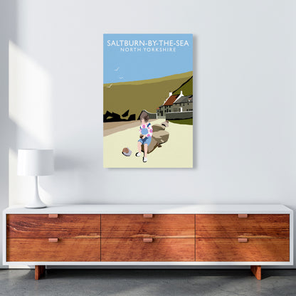 Saltburn-By-The-Sea North Yorkshire Art Print by Richard O'Neill A1 Canvas
