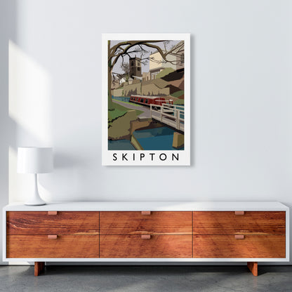 Skipton by Richard O'Neill Yorkshire Art Print, Vintage Travel Poster A1 Canvas