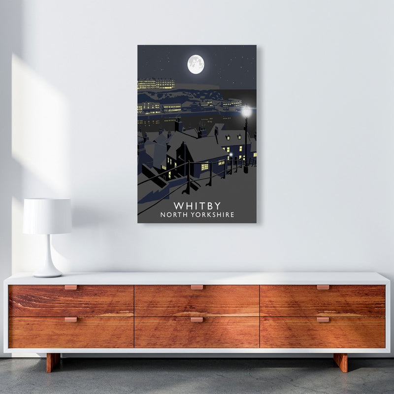 Whitby by Richard O'Neill Yorkshire Art Print, Vintage Travel Poster A1 Canvas