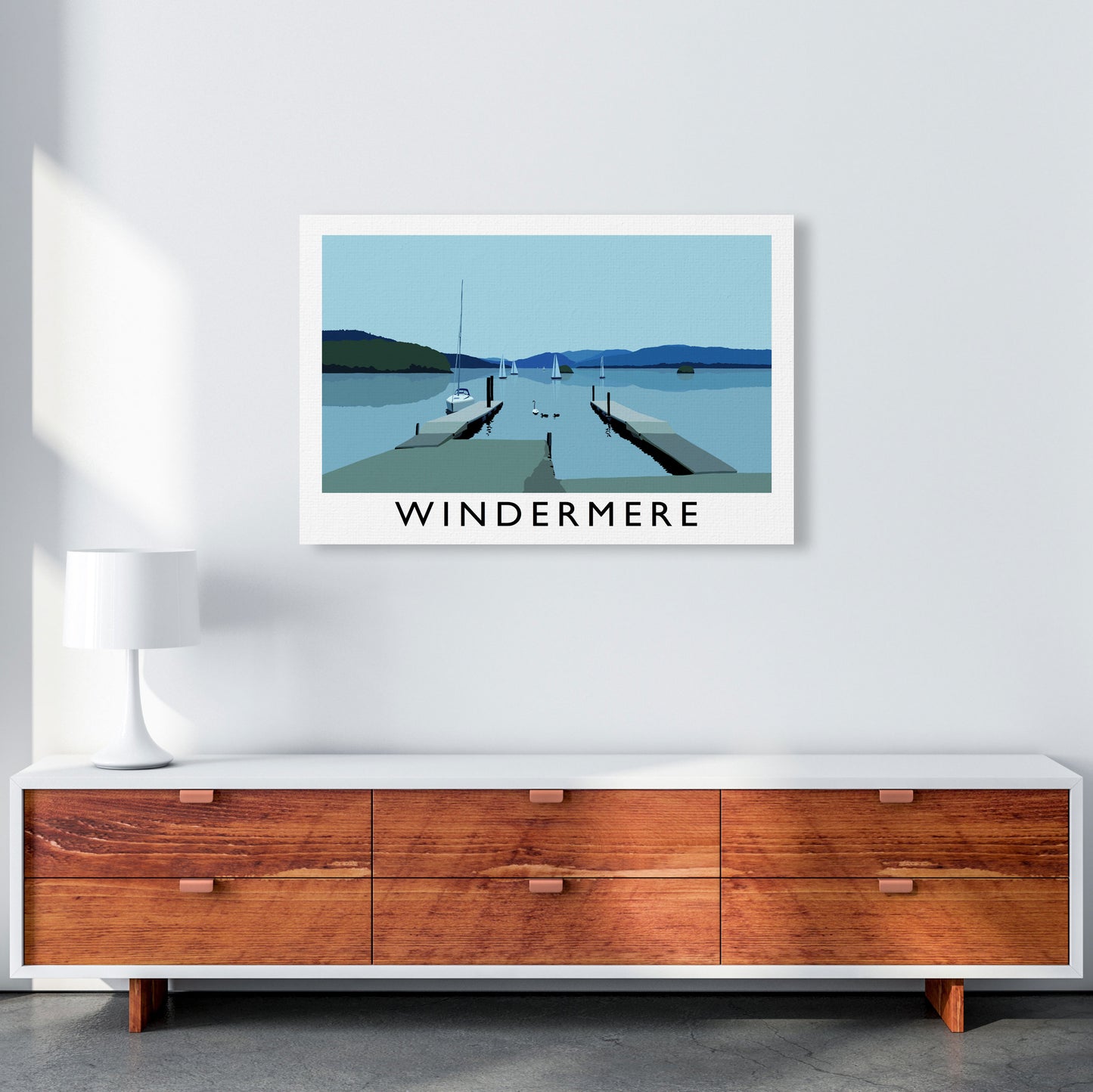 Widermere by Richard O'Neill A1 Canvas