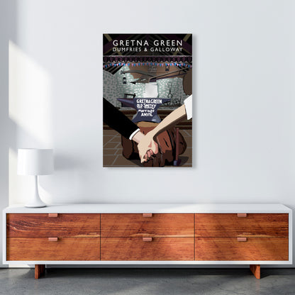 Gretna Green Dumfries & Galloway Art Print by Richard O'Neill A1 Canvas