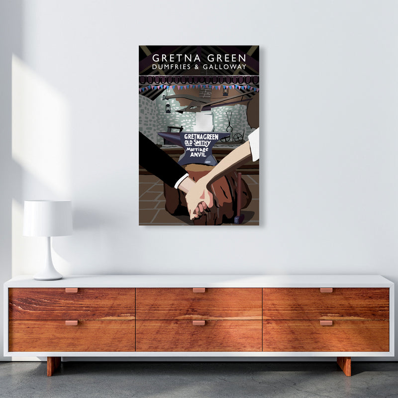 Gretna Green Dumfries & Galloway Art Print by Richard O'Neill A1 Canvas