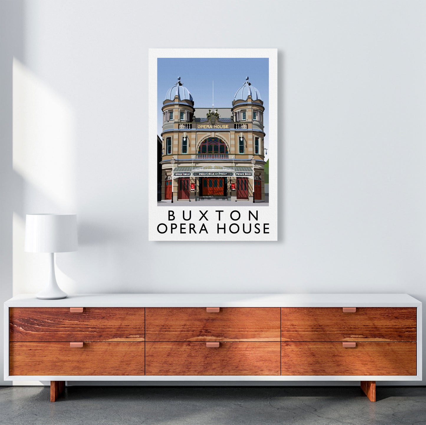 Buxton Opera House by Richard O'Neill A1 Canvas