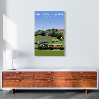 Welshpool & Llanfair by Richard O'Neill A1 Canvas