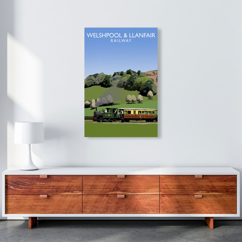Welshpool & Llanfair by Richard O'Neill A1 Canvas