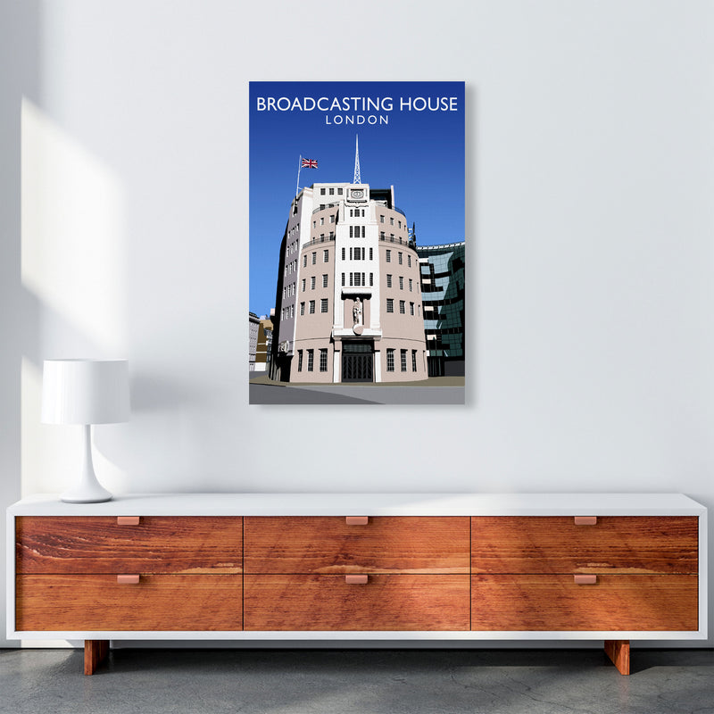Broadcasting House by Richard O'Neill A1 Canvas