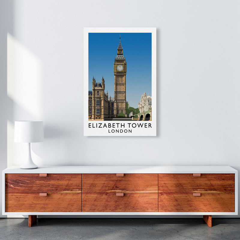 Elizabeth Tower by Richard O'Neill A1 Canvas