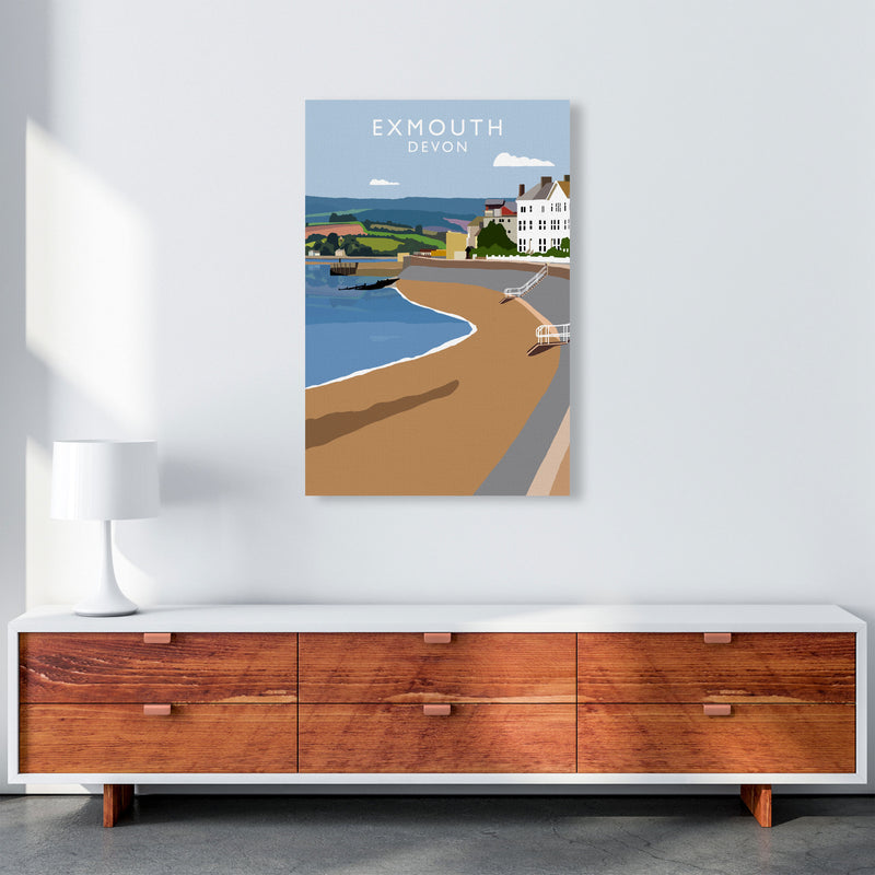 Exmouth Devon Art Print by Richard O'Neill A1 Canvas