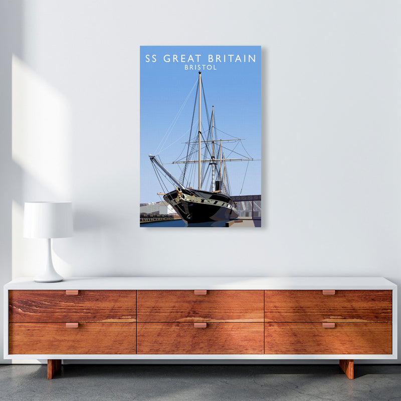 SS Great Britain Bristol Art Print by Richard O'Neill A1 Canvas