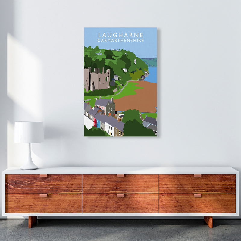 Laugharne by Richard O'Neill A1 Canvas