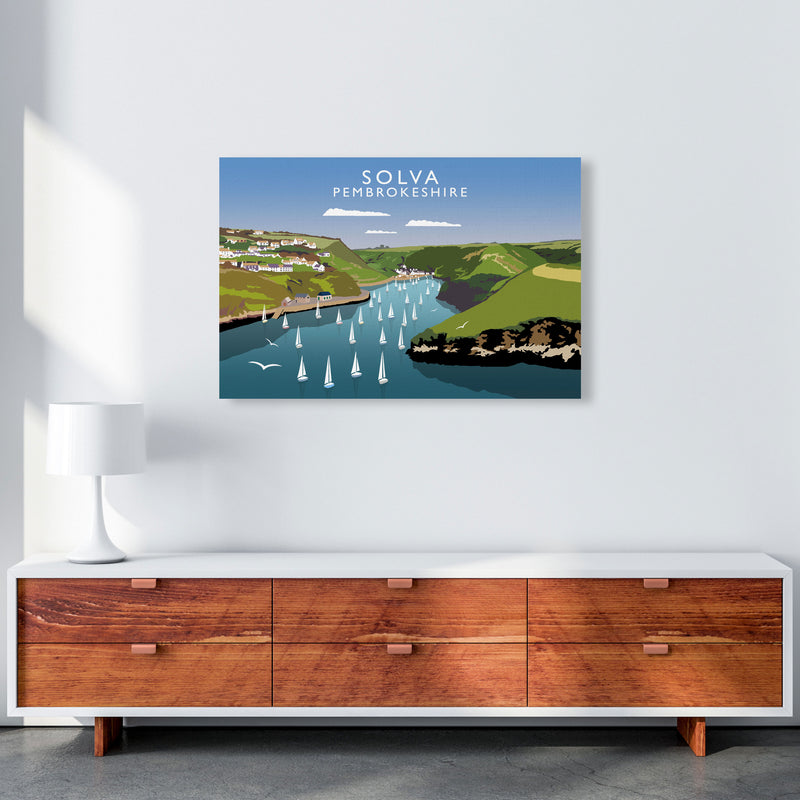 Solva by Richard O'Neill A1 Canvas