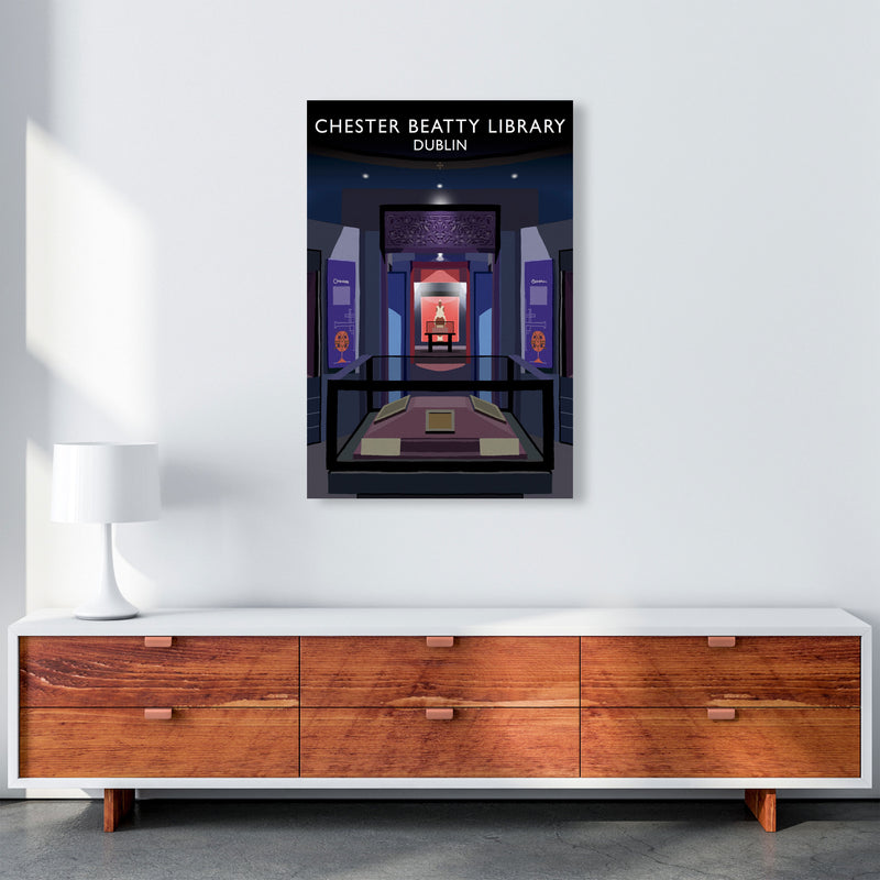 Chester Beatty Library by Richard O'Neill A1 Canvas