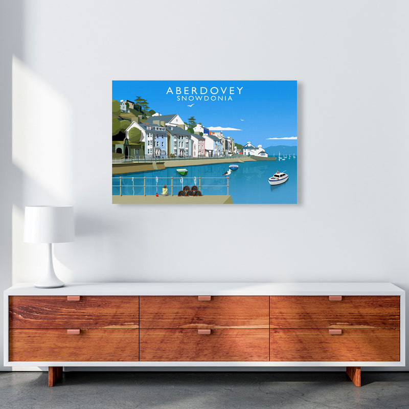 Aberdovey Snowdonia Framed Digital Art Print by Richard O'Neill A1 Canvas