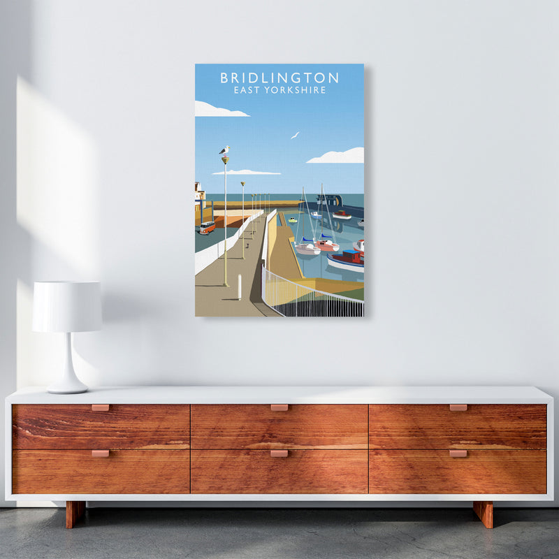 Bridlington East Yorkshire Framed Digital Art Print by Richard O'Neill A1 Canvas