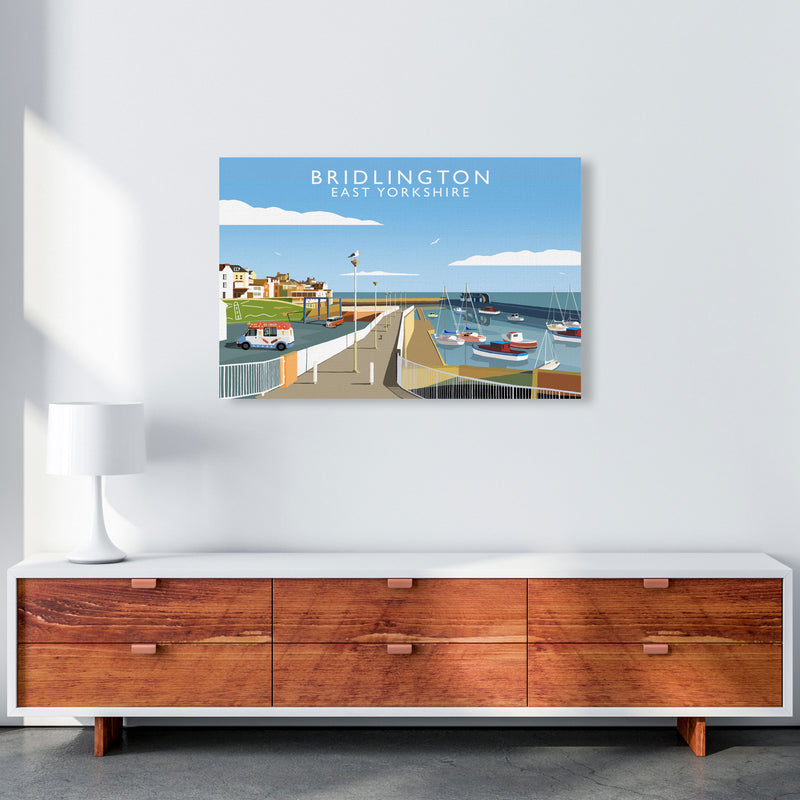 Bridlington East Yorkshire Art Print by Richard O'Neill A1 Canvas