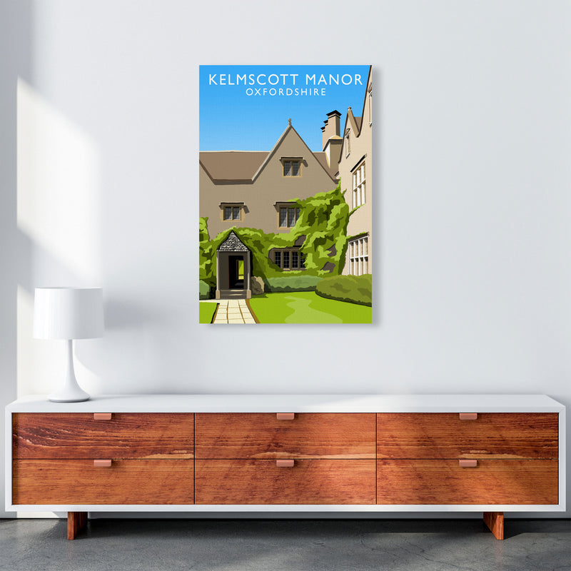 Kelmscott Manor (Portrait) by Richard O'Neill A1 Canvas