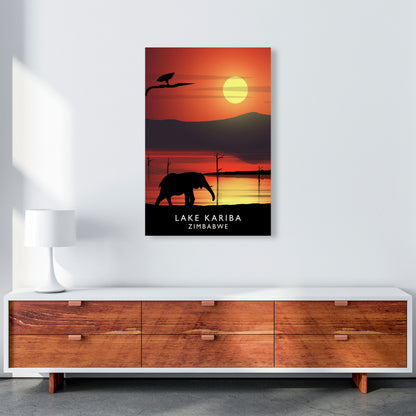 Lake Kariba (Portrait) by Richard O'Neill A1 Canvas