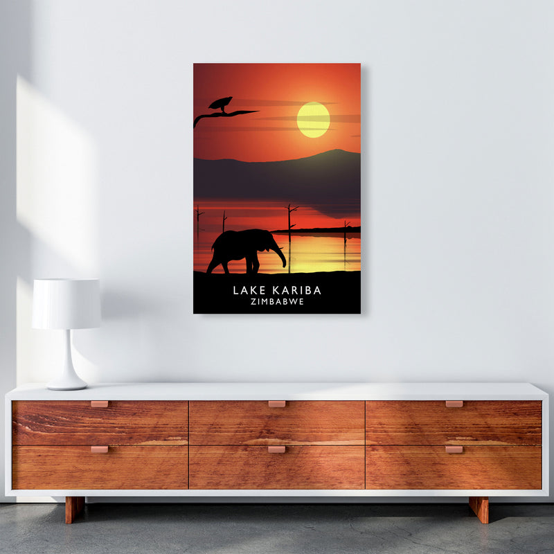 Lake Kariba (Portrait) by Richard O'Neill A1 Canvas