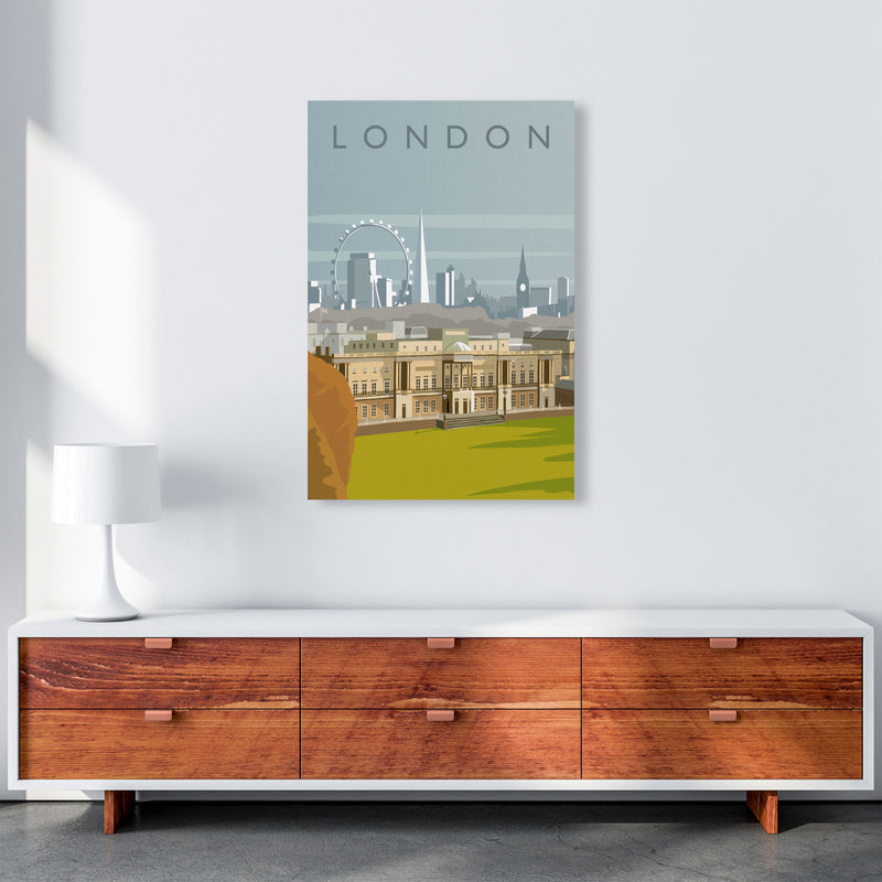 London (Portrait) by Richard O'Neill A1 Canvas