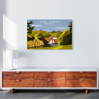 Low Force Teesdale Art Print by Richard O'Neill A1 Canvas