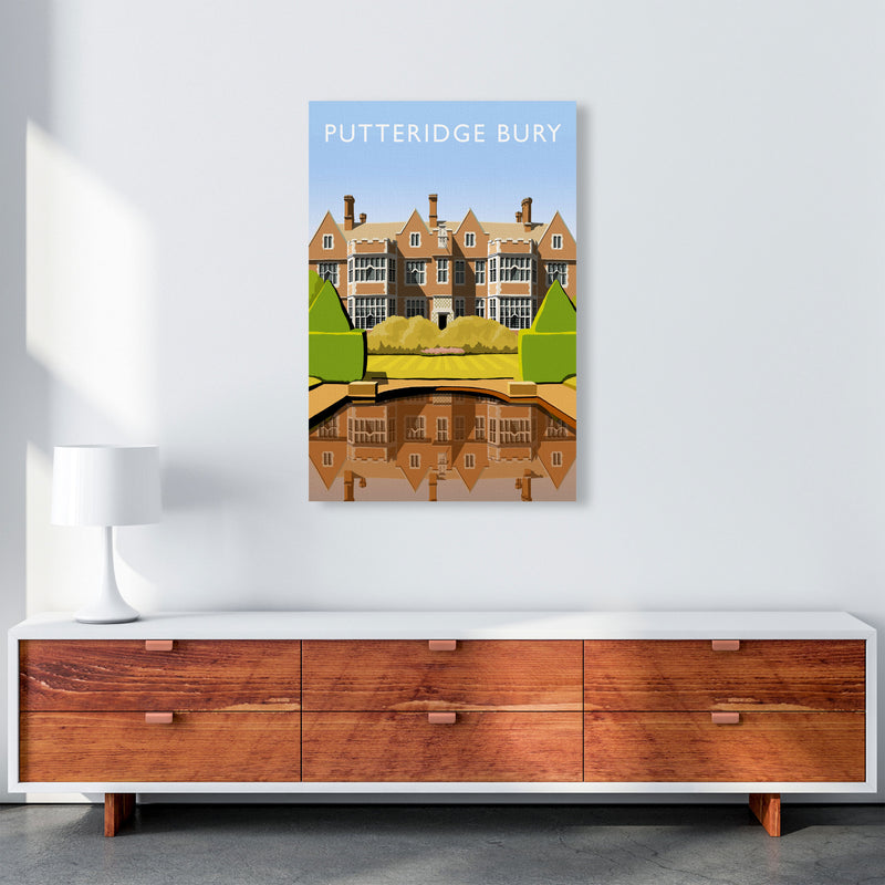 Putteridge Bury (Portrait) by Richard O'Neill A1 Canvas