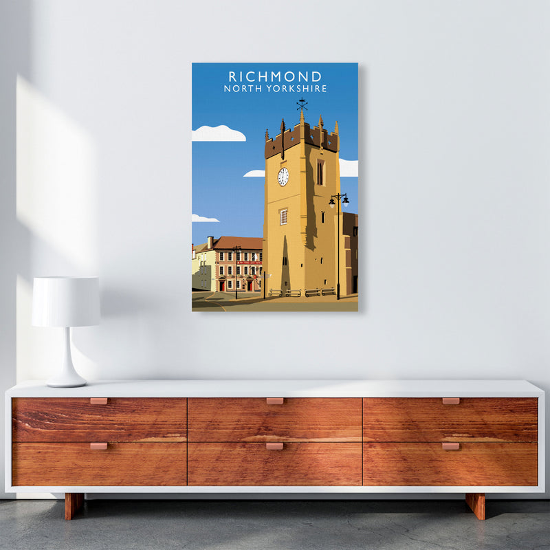 Richmond (Portrait) by Richard O'Neill Richard O'Neill Yorkshire Art Print A1 Canvas