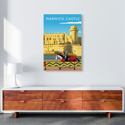 Warwick Castle Portrait by Richard O'Neill A1 Canvas