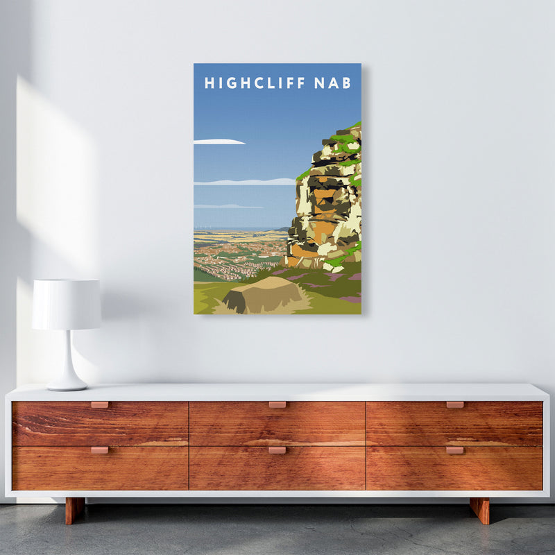 Highcliff Nab Portrait by Richard O'Neill A1 Canvas
